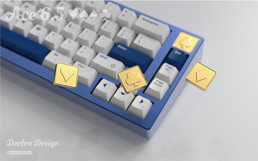 【GB】 Createkeebs Venice Rialto-Tented Ergo Custom Mechanical Keyboard