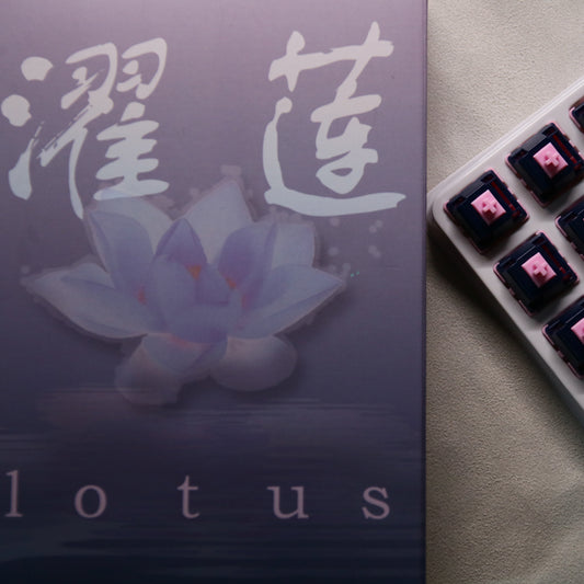 Createkeebs Lotus Switches- Linear (35pcs/box)